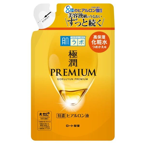 HADA LABO Goku-Jyun Premium Hyaluronic Acid Lotion (Toner) (latest version) REFILL - 170ml